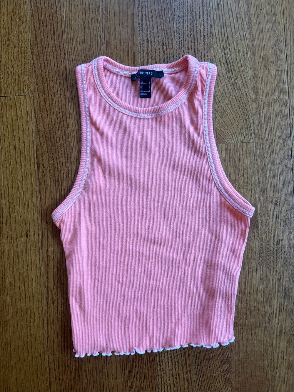 Forever 21 Orange Tank Top